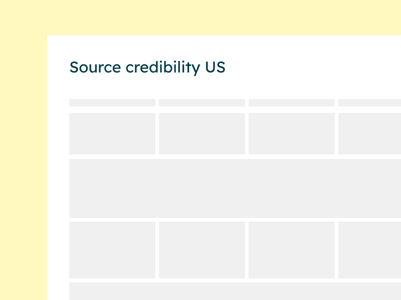 source credibility rubric trait